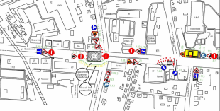 Вводится временное ограничение дорожного движения!