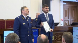 В Генеральной прокуратуре отметили победителей конкурса – среди награжденных коллектив ТРК "Пинск"