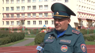 Просьба покинуть помещение! Учебная тревога в средней школе №10