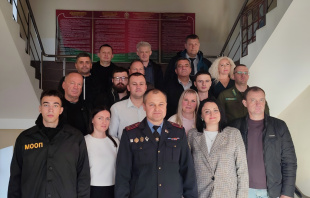 На базе Пинского ГОВД прошёл учебно-методический сбор командиров добровольных дружин и молодежных отрядов охраны правопорядка.